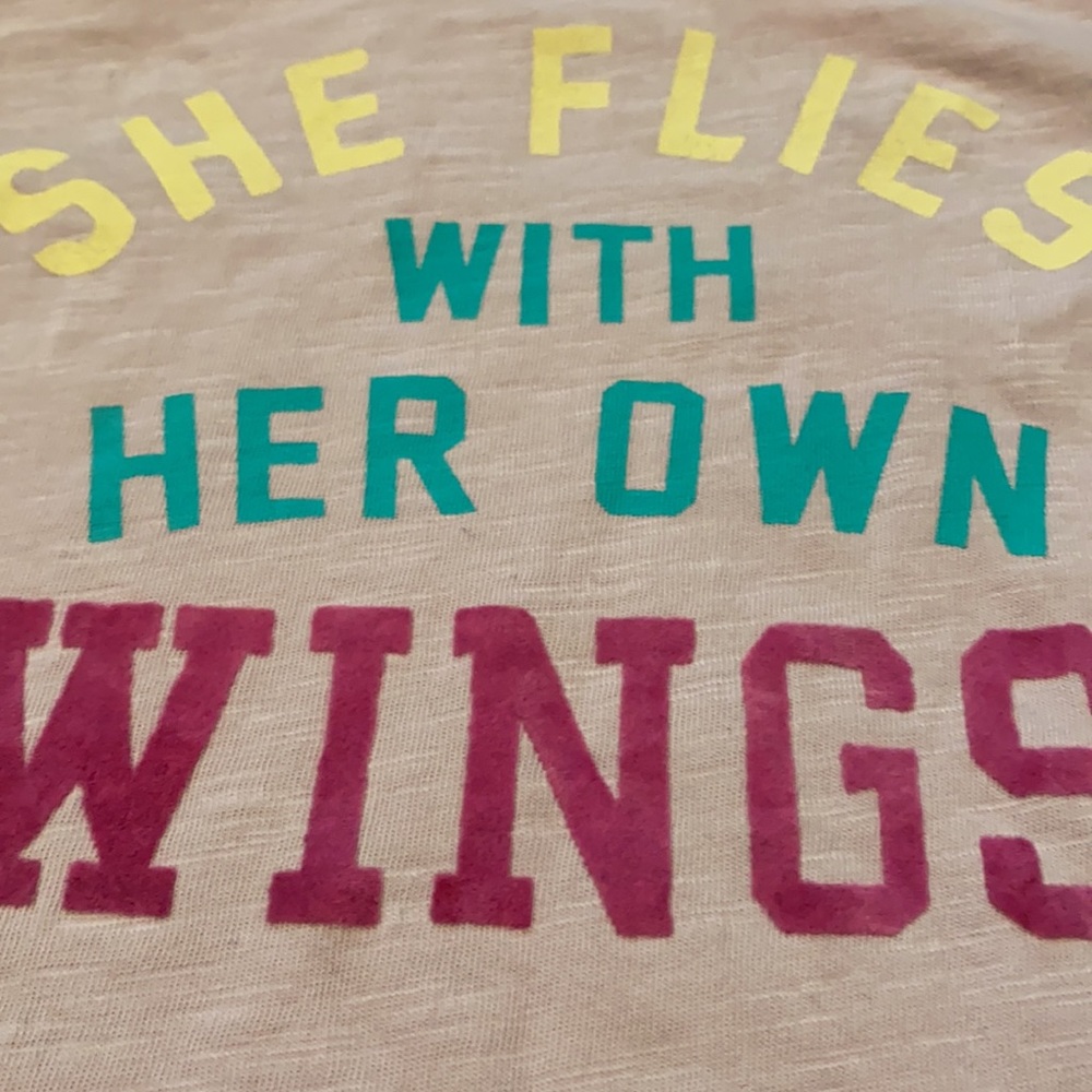 ~Peek Kids~ “She Flies With Her Wings” Lilac Top
